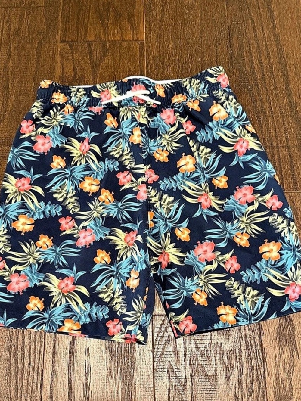 Abercrombie Kids Floral Swim Trunks Boys 15/16